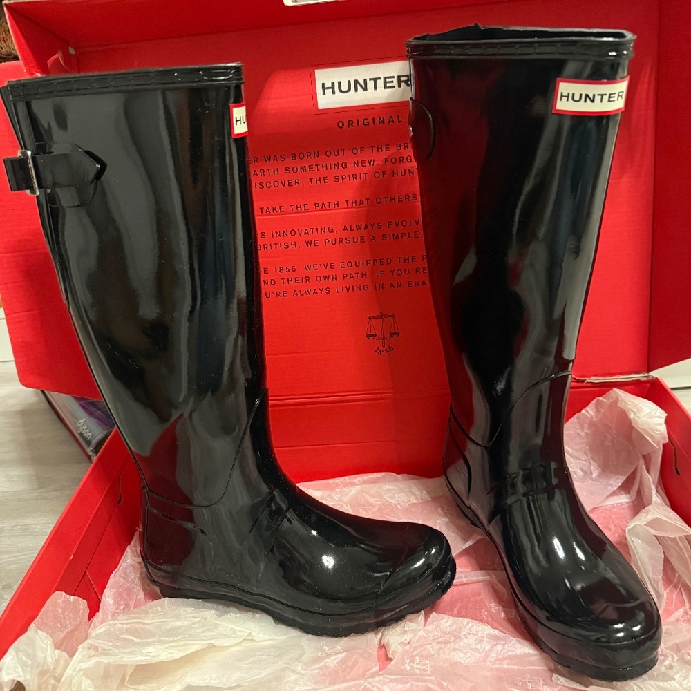 Hunter rain boots